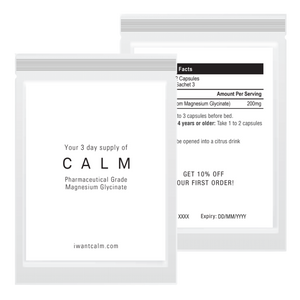 CALM 3 Day Pack